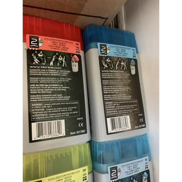 Lot of 6 Lego Bionicle 8614 8615 8616 8617 8618 8619 All New Sealed Box - Picture 11 of 11